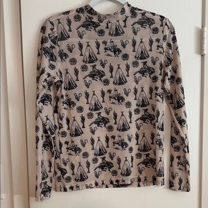 Patterned Long Sleeve Shirt